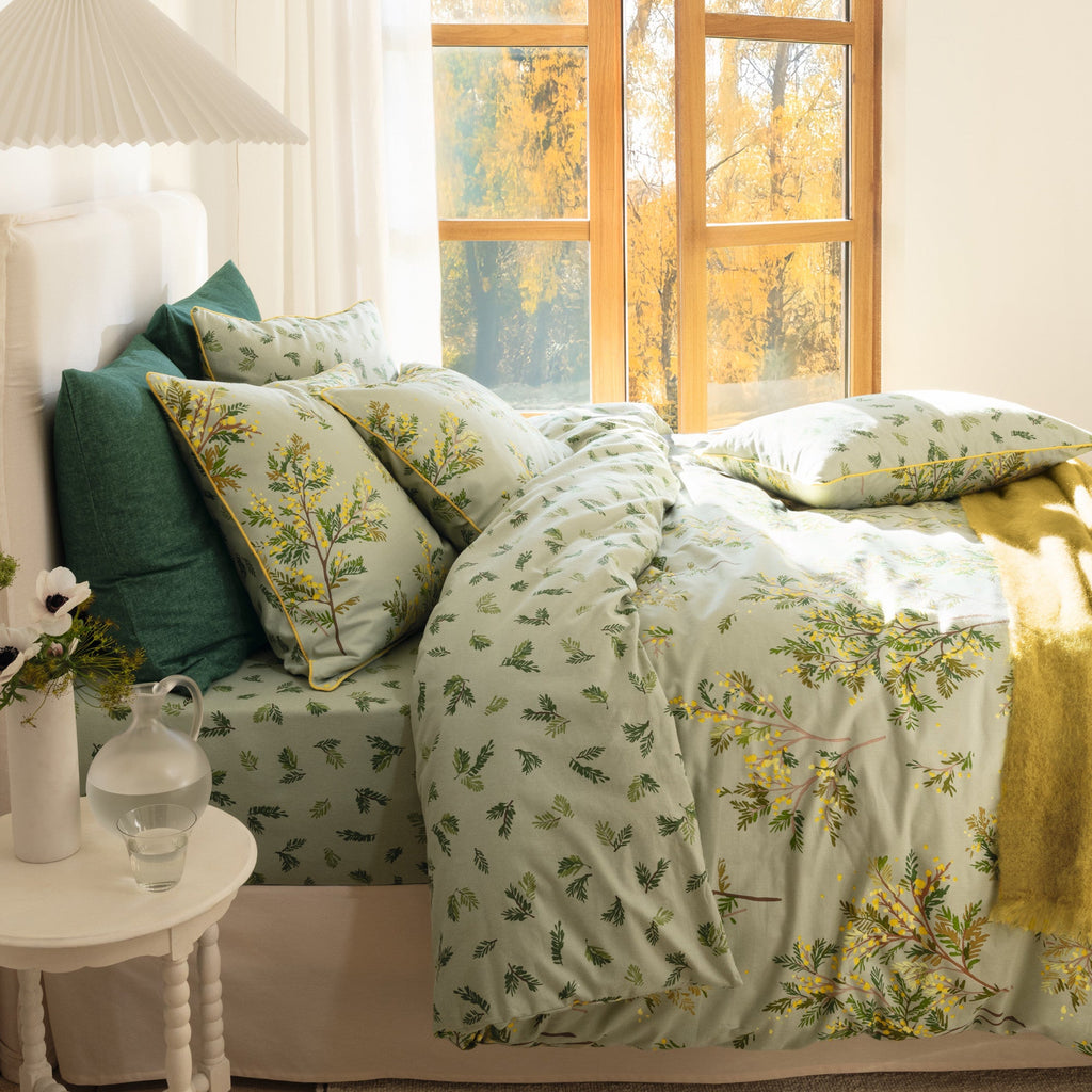 Drap-housse Éclat de Mimosa - Linvosges