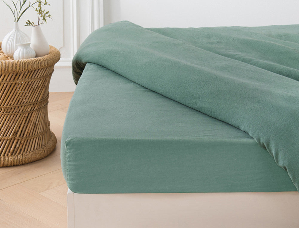 Drap-housse Lin lavé prestige - Linvosges