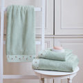 Linge de bain brodé Fleurs de Cottage - Linvosges