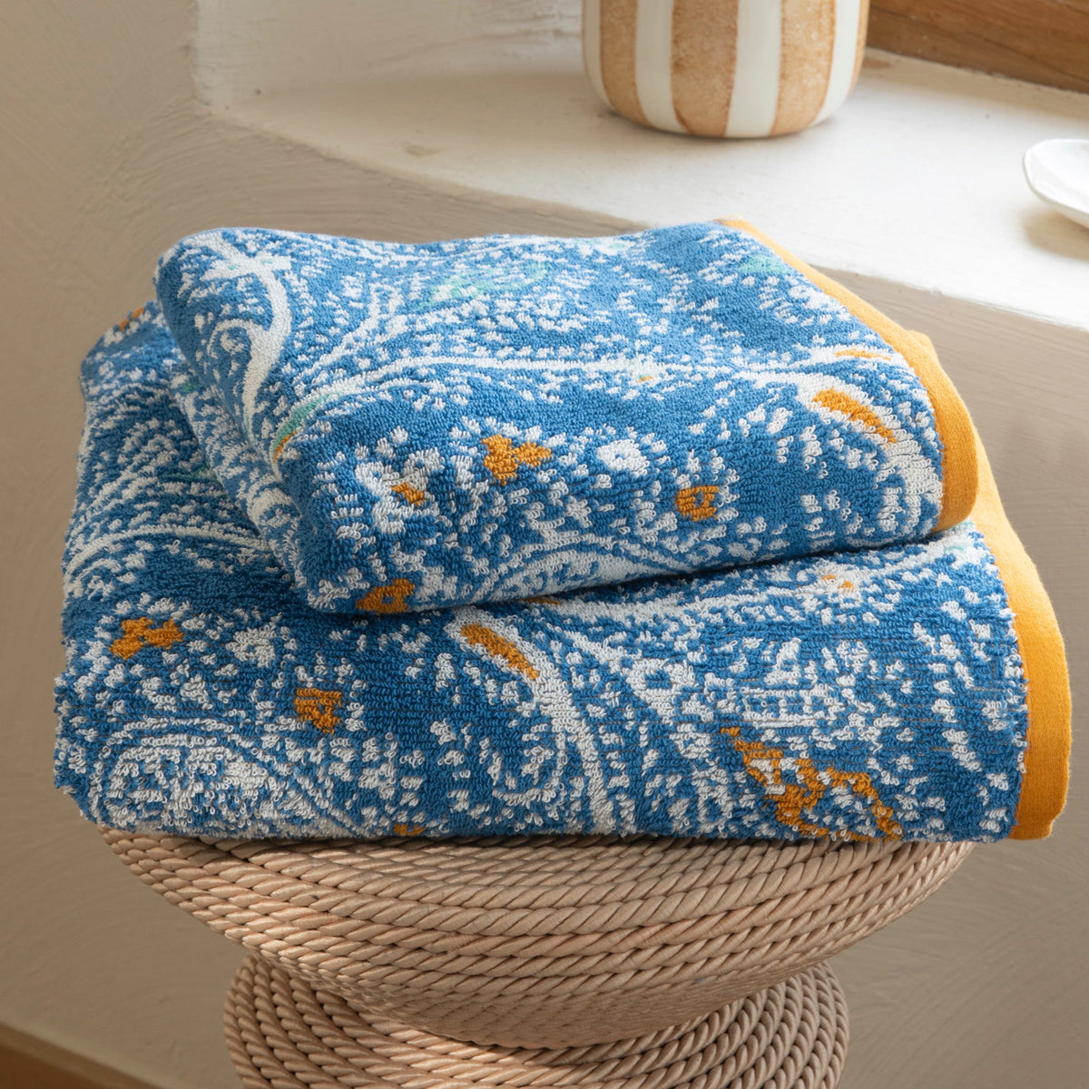 Linge de bain jacquard Tarascon - Linvosges