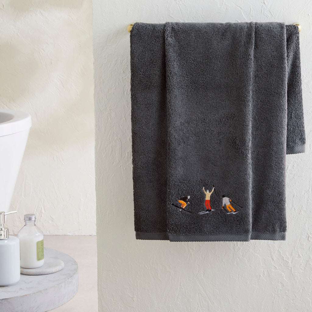 Linge de bain Piste noire - Linvosges