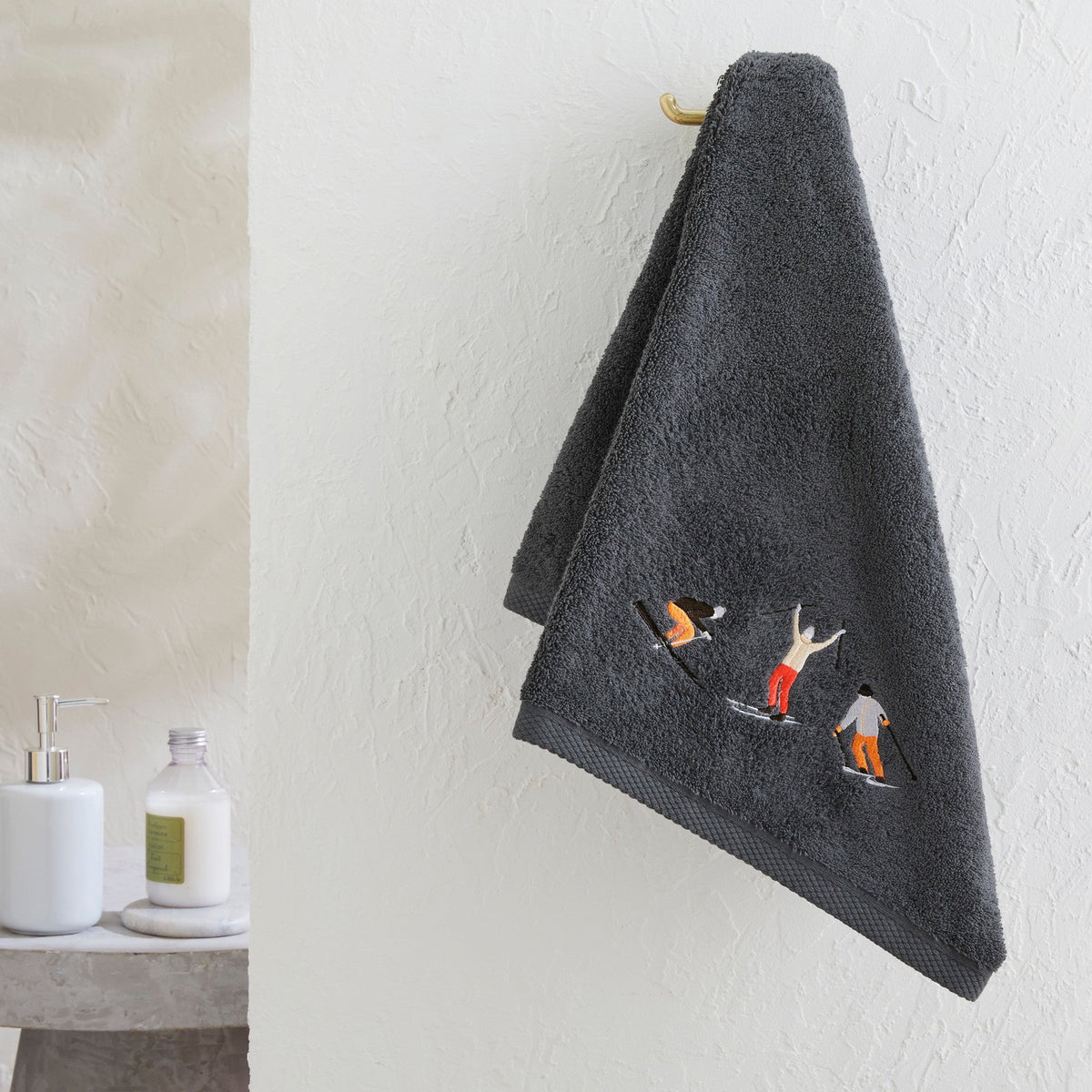 Linge de bain Piste noire - Linvosges