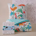 Pack poster + parure de lit Tropical - Linvosges