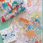 Pack poster + parure de lit Tropical - Linvosges