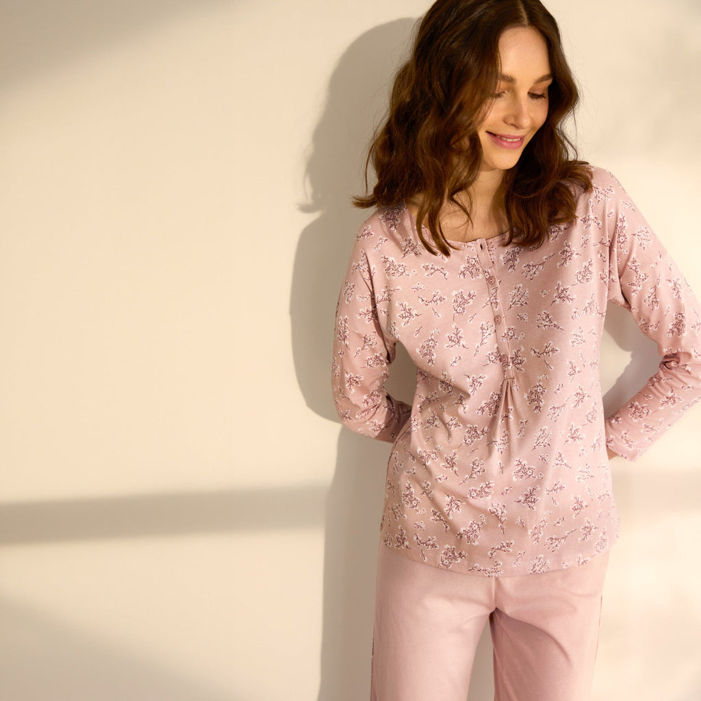 Pyjama femme Nuances de Bleu - Linvosges