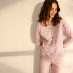 Pyjama femme Nuances de Bleu - Linvosges