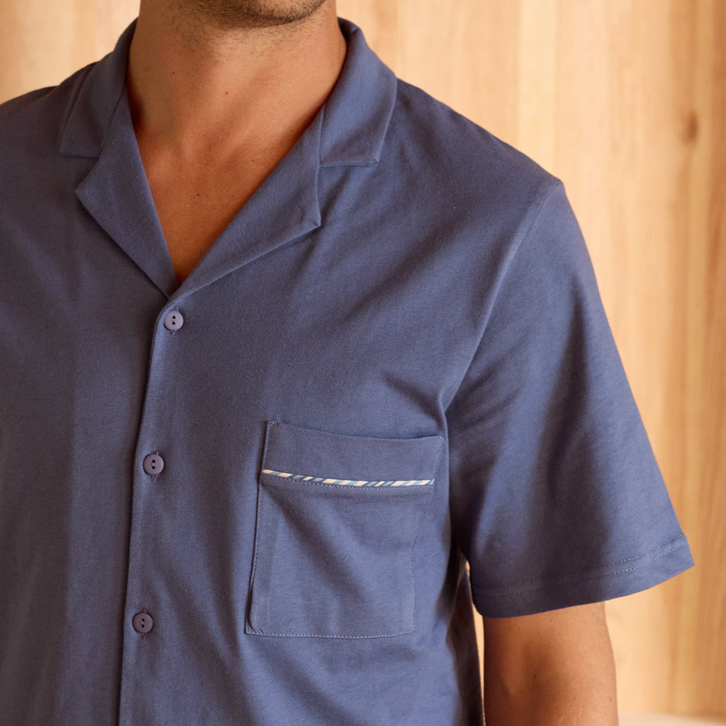 Pyjama short homme En symétrie - Linvosges