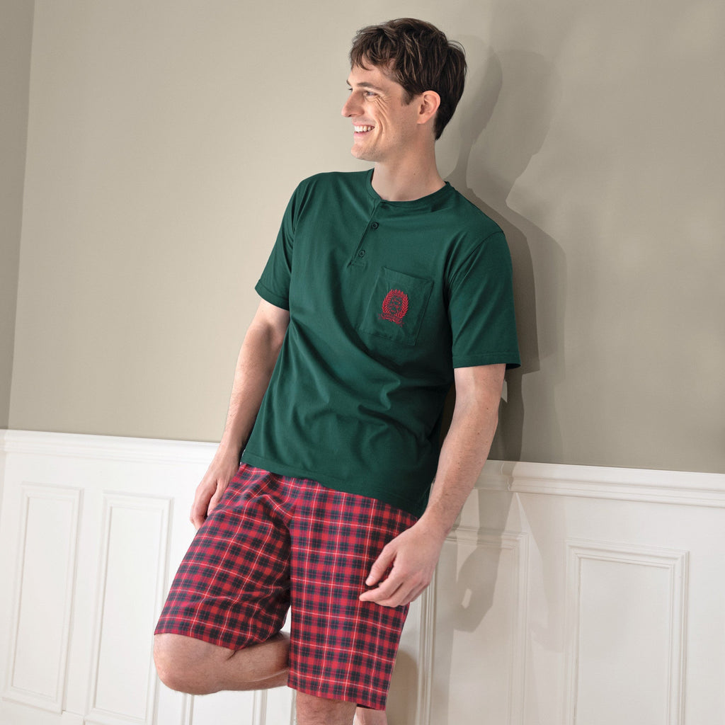 Pyjama short homme Sous le sapin - Linvosges